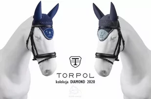 Torpol Nauszniki DIAMOND kolekcja 2020 - Akcesoria jeździeckie - miniaturka - grafika 1
