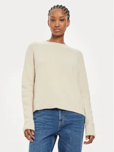 Boss Sweter Febisan 50478315 Écru Regular Fit - Swetry damskie - miniaturka - grafika 1
