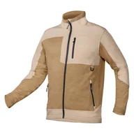 Odzież robocza - Bluza kurtka softshell OUTDOOR, beżowa, męska robocza odblaski rozmiar XL - miniaturka - grafika 1