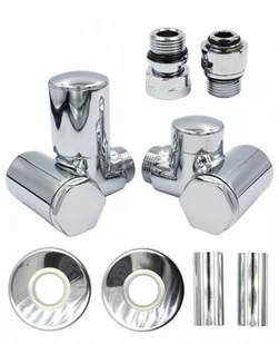 Zawór regulacyjny Integra lewy GZ1/2 chrom All in One - Zawory i kraniki Zawór regulacyjny Integra lewy GZ1/2 chrom All in One - Zawory i kraniki - miniaturka - grafika 1