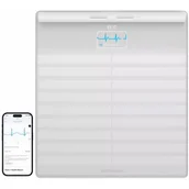 Wagi łazienkowe - Withings Body Scan Biały - miniaturka - grafika 1