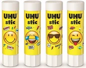 Dekoratorstwo - Klej w sztyfcie Smiley 21g, UHU - miniaturka - grafika 1