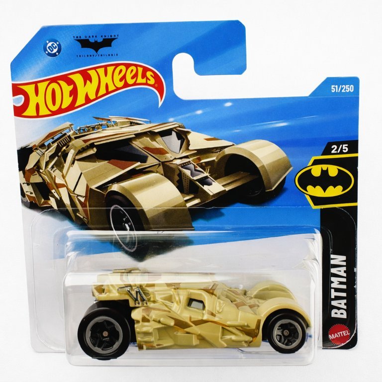Mattel Hot Wheels 1:64 THE DARK KNIGHT BATMOBILE - JJJ21