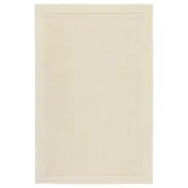 Dywaniki łazienkowe - Dywanik łazienkowy Lino 60x90 cm bawełna egipska ramka beżowy - miniaturka - grafika 1