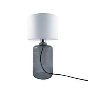 Lampy stojące - Zuma line Samasun Grafit lampa stołowa 1-punktowa biała 5503WH - miniaturka - grafika 1