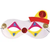 Dodatki do strojów karnawałowych - KRASZEK Maska karnawałowa "Klaun", KRASZEK EKFM-12757 - miniaturka - grafika 1