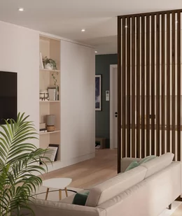 275x3x7 cm LD Lamele wolnostojące (orzech klasyczny) - Lamele działowe ażurowe - Panele ścienne i boazeria 275x3x7 cm LD Lamele wolnostojące (orzech klasyczny) - Lamele działowe ażurowe - Panele ścienne i boazeria - miniaturka - grafika 1