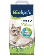 Żwirek dla kotów - BIOKAT'S Classic 3w1 Fresh 18 l - Żwirek bentonitowy o zapachu świeżej trawy dla kotów 18 l - miniaturka - grafika 1