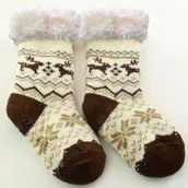 Skarpetki dla dzieci - Skarpety Kapcie Dziecięce Abs Antypoślizgowe 0-12 - miniaturka - grafika 1