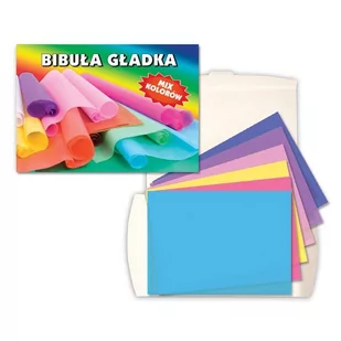 Starpak Bibuła gładka C4 20 kolorów teczka - Szkolne artykuły papiernicze - miniaturka - grafika 2