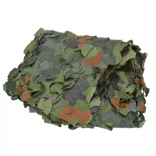 Mil-Tec Siatka Maskująca Basic Light 1,1 x 3 m Flecktarn - Ogrodzenia - miniaturka - grafika 1