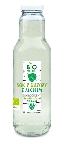 Naturo Sok z brzozy z aloesem 750ml bio