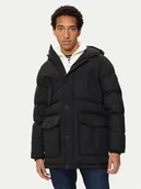 Kurtki męskie - Tommy Hilfiger Kurtka zimowa Essential MW0MW37483 Czarny Regular Fit - miniaturka - grafika 1