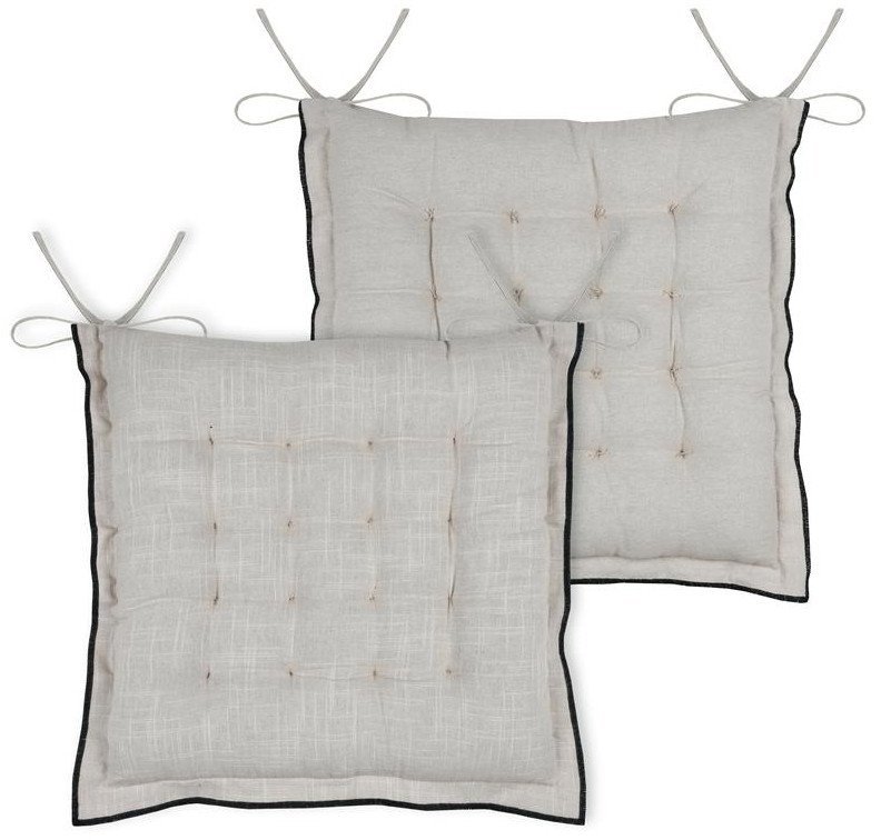 STOF Poduszka na krzesło, z wiązaniem, HELIOS, 38 x 38 cm