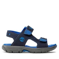 Buty dla chłopców - Sandały Timberland Moss Jump 2 Strap Sandal TB0A1YNH0191 Granatowy - miniaturka - grafika 1