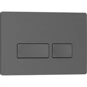 Przyciski spłukujące - Mexen Tex 04 przycisk spłukujący, szary - 6104-05 - miniaturka - grafika 1