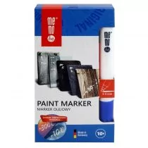 MemoBe Marker olejowy 2-4 mm niebieski 10 szt. - Markery permanentne - miniaturka - grafika 1