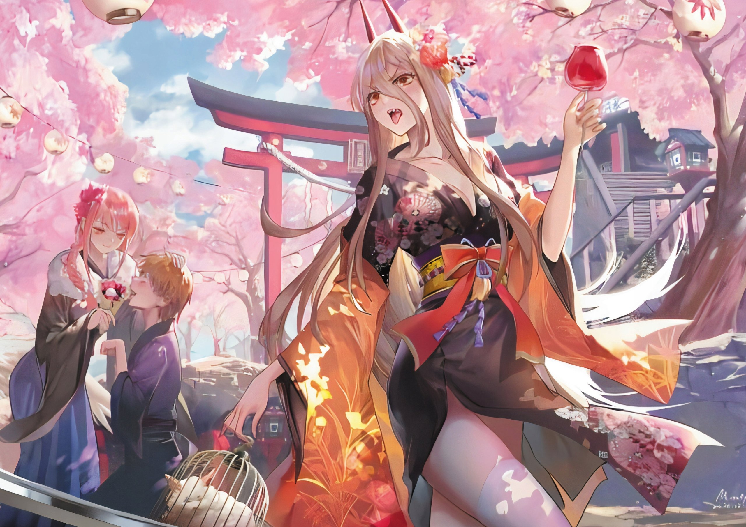 Plakat A3 Chainsaw Man Anime