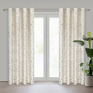 Eurofirany, Zasłona, ZAS/CARMELA/J.BE 140x250 cm PRZEL - Zasłony - miniaturka - grafika 1