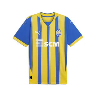 Męska koszulka FC Shakhtar Donetsk 24/25 PUMA Racing Blue Faster Yellow - Koszulki sportowe męskie - miniaturka - grafika 1