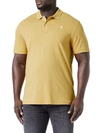 Koszulki męskie - G-STAR RAW Męska koszulka polo Dunda Slim s, beżowa/khaki (Prairie Sand 5864-D308), XS - miniaturka - grafika 1