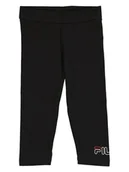 Spodenki damskie - Fila Szorty w kolorze czarnym - miniaturka - grafika 1