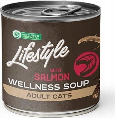 Nature’s Protection NATURES PROTECTION KOT LIFESTYLE WELLNESS SOUP SALMON 140ml /6