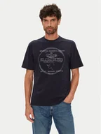 Koszulki męskie - Napapijri T-Shirt S-Bald NP0A88SF Granatowy Regular Fit - miniaturka - grafika 1