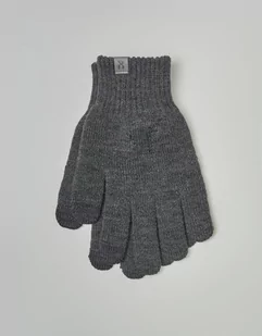 Rękawiczki męskie rosciavizza szary - Rękawiczki - miniaturka - grafika 1