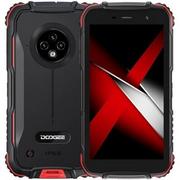 Telefony komórkowe - Doogee S35 3GB/16GB Dual Sim Czarno-czerwony - miniaturka - grafika 1