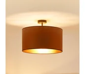 Lampy sufitowe - Brilagi - Żyrandol natynkowy OREGON ROLLER VEGE 1xE27/15W/230V śr. 45 cm brązowy - miniaturka - grafika 1