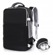 Torebki damskie - BAGAŻ PODRĘCZNY PLECAK PODRÓŻNY TORBA 40x20x25 SAMOLOTU RYANAIR WIZZAIR BL - miniaturka - grafika 1