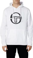 Bluzy męskie - SERGIO TACCHINI Bluza Mężczyźni Bawełna Biały GR74584 - Rozmiar: L - miniaturka - grafika 1