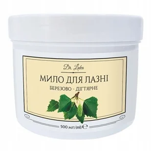 Suplement diety, Mydło do ciała i włosów dziegciowe 500ml Dr Luka - Mydła - miniaturka - grafika 1