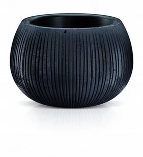 Prosperplast Doniczka z wkładem Beton Bowl DKB240 czarny beton AP_219298 - Donice - miniaturka - grafika 1