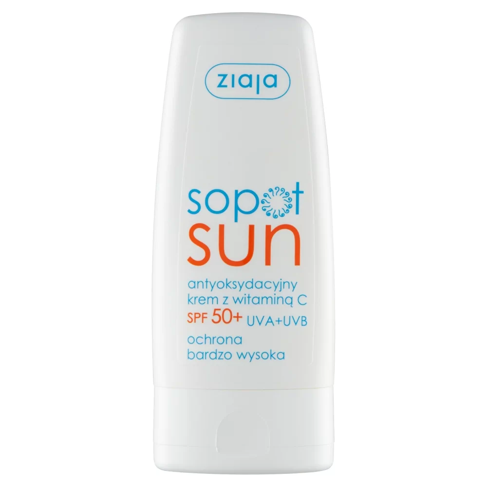 Ziaja Sopot Sun Krem Antyoksydacyjny z wit.C SPF50+  50ml