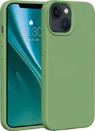 Etui i futerały do telefonów - Etteri Nakładka Etteri Silicone Case do iPhone 13 6,1" jasnozielona - miniaturka - grafika 1