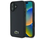 Etui i futerały do telefonów - Lacoste Iconic Petit Pique MagSafe do iPhone 16 Granatowy - miniaturka - grafika 1