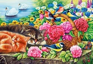 Puzzle - Puzzle 1000 el C-104765-2 Lazy Sunday - miniaturka - grafika 1