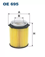 Filtry oleju - Filtron Filtr oleju FILTRON OE695 - miniaturka - grafika 1