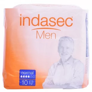 Wkładki urologiczne Indasec Male Absorbent Normal 10 Units (8410520037264) - Podpaski - miniaturka - grafika 1