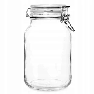 SŁOIK POJEMNIK na ŻYWNOŚĆ ogórki weki 2 L KLIPSEM grzyby kapustę bigos - Pojemniki kuchenne - miniaturka - grafika 1