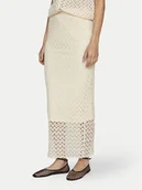 Spódnice - Vila Spódnica ołówkowa Laura 14102883 Beżowy Regular Fit - miniaturka - grafika 1