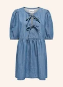 Sukienki - Only Sukienka Jeansowa Z Rękawami 3/4 blau - miniaturka - grafika 1