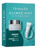 Zestawy kosmetyków damskich - Dr Irena Eris LABORATORIUM KOSMETYCZNE SP. Z O.O. Zestaw Clinic Way Dermokrem Regenerująco-Nawilżający Na Noc + Nawilżający Krem BB SPF 50 - miniaturka - grafika 1