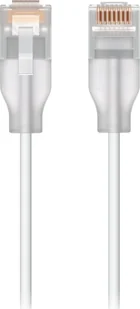 Ubiquiti UACC-Cable-Patch-EL-2M-W kabel sieciowy Półprzezroczysty, Biały Cat6 - Kable komputerowe i do monitorów - miniaturka - grafika 1