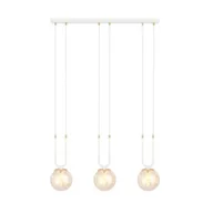 Lampy sufitowe - Emibig GLAM 3 WHITE/MIODOWY 1117/3 lampa wisząca szklane klosze GLAMOUR 1117/3 - miniaturka - grafika 1
