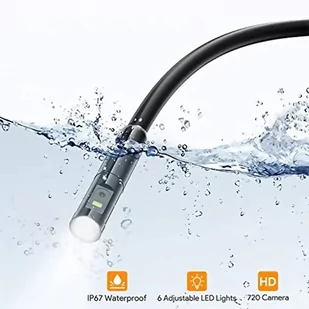 Kamera endoskop na USB 3w1 IP67 7mm SPU-E01 5m - Kamery inspekcyjne - miniaturka - grafika 5