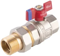 Zawory i kraniki - Zawór kulowy nakrętno-wkrętny z motylkiem, ze śrubunkiem 3/4 F-Power Pro - miniaturka - grafika 1