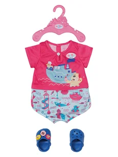 Baby Born Ubranko "BABY born Bath Pyjamas & Clogs" dla lalek - 2+ - Akcesoria dla lalek - miniaturka - grafika 1